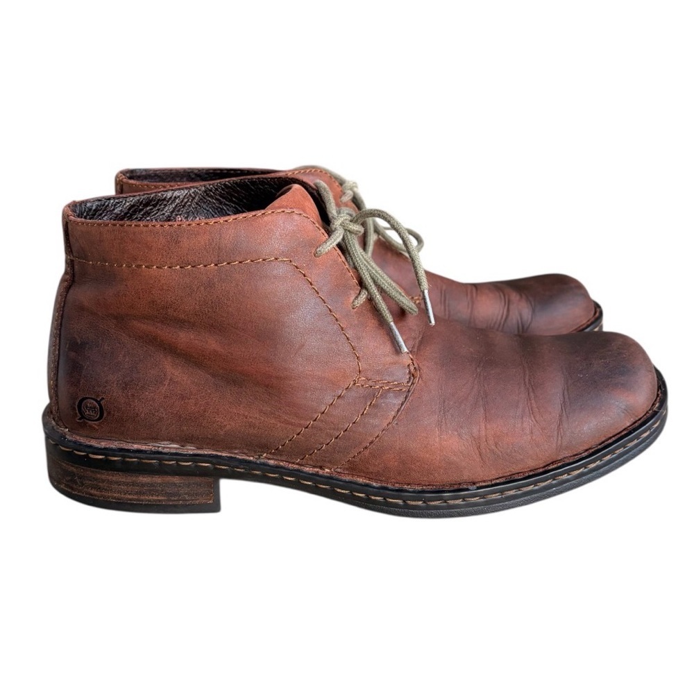 Born Harrison Brown Leather Chukka Boot Size 9.5